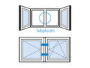 Fenstersicherung Mauerkralle Typ 04 Anwendungsbeispiele Doppelfenster